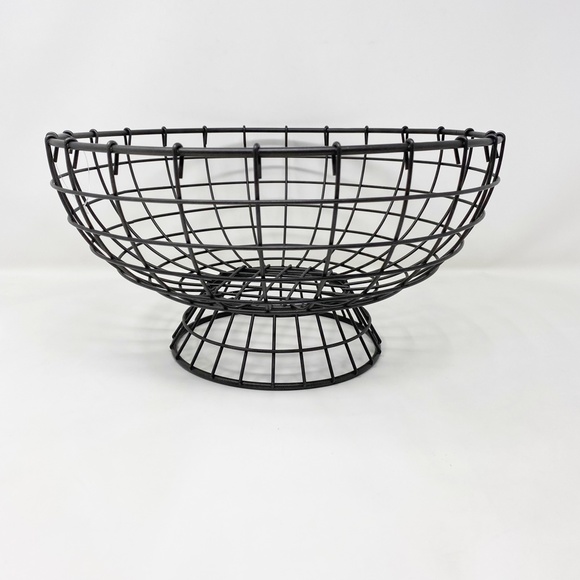 Round Antique Wire Footed Friot Bowl Better Homes - Picture 3 of 3